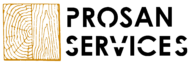 Podlahy a dveře – Prosan Services s.r.o. Logo